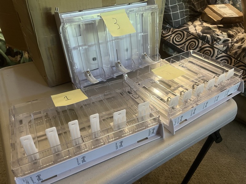 Auto Feeding Store Display Rack Lot 3 (Makeup) Storage Shelf