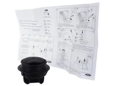 Ash Tray Lid Cup Coin Cylinder Holder Center Console Kit w/o Lighter Element