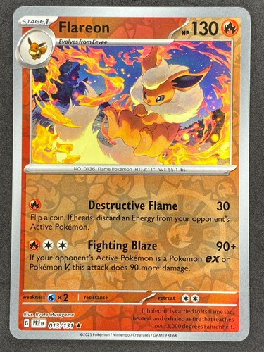 Pokémon Prismatic Evolutions Reverse Holographic & Holo Rare Pick Your Card - Picture 12 of 124
