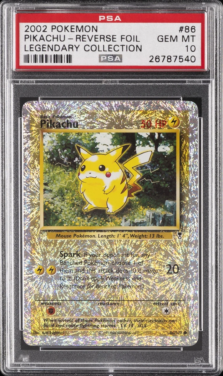 Pokémon TCG Professional Sports Authenticator (PSA) Legendary