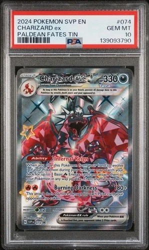 PSA 10 Charizard ex #74 Pokemon Promo