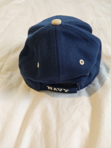 Nike US Navy Hat Cap Strapback Navy Military Outdoor Workout Gym Beach - Picture 3 of 7