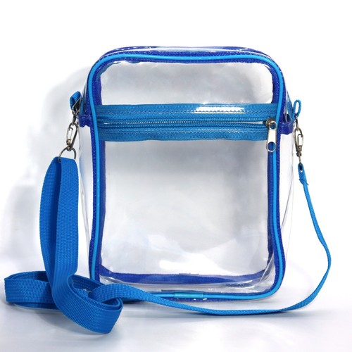 Large Capacity Crossbody Bag Clear Tote Bag Simple Shoulder Bag Men - Picture 8 of 14