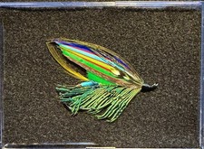 "Green Meanie" Married-Wing Salmon Fly