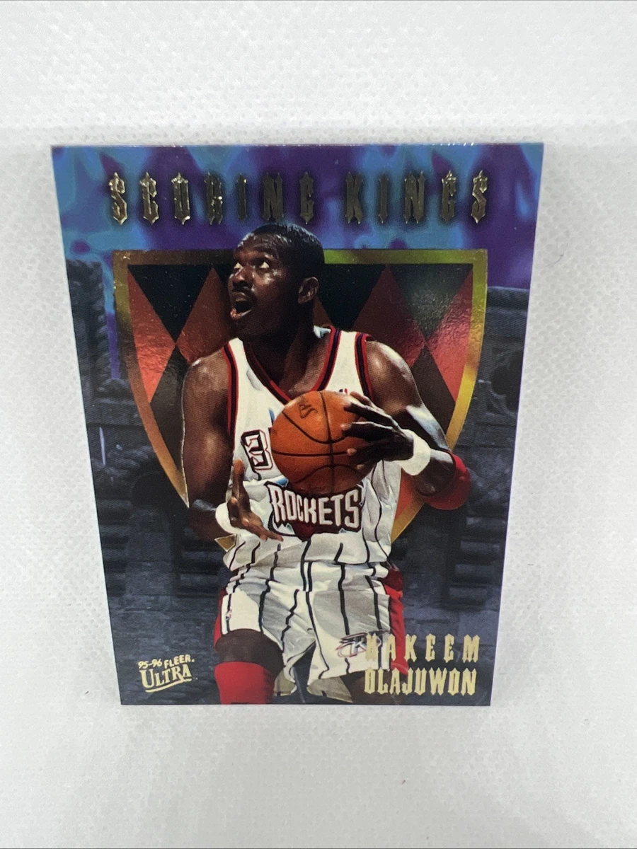 Fleer Hakeem Olajuwon Basketball 1995-96 Season Sports Trading
