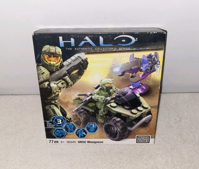 Halo Mega Bloks UNSC Mongoose Set 96849 Brand New Sealed