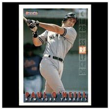 Paul ONeill #45 1995 Bazooka New York Yankees Baseball Card MLB