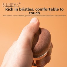 Kit pinceau de maquillage doré 9 pièces comprend fond de teint blush poussièr