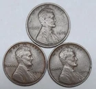 Three 1909 V.D.B Wheat Cents!