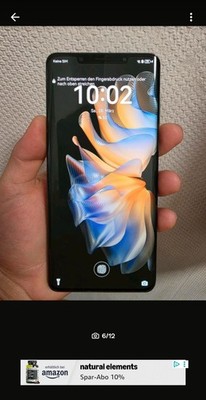 Huawei Mate 50 Pro -256GB - Schwarz (Ohne Simlock) (Dual-SIM) Akku 100 Prozent 