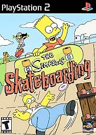 Simpsons Skateboarding (Sony PlayStation 2, 2002) Complete CIB 9/10 quality