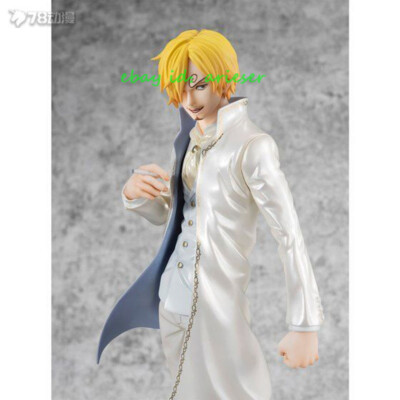 Mega House Pop One Piece Sanji White Wedding Dress Ver. Statue