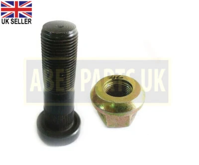 JCB PARTS - WHEEL NUT & STUD (PART NO. 826/00923 & 106/40001)