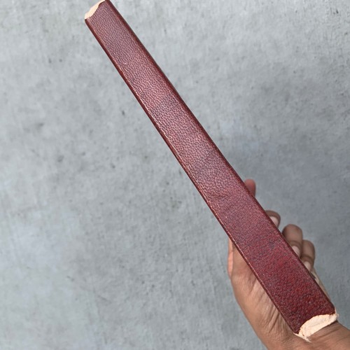 Leather Travel Journal Rustic Leather Diary Large Elephant Ephemera notebook - Picture 5 of 7