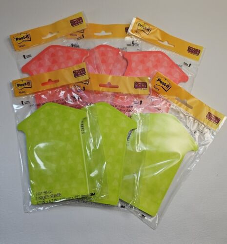 Arrow Shaped Post It Notes - 4.7" x 6.2" - 6 Packs Of 50 Notes - Unique Shape - Picture 4 of 4
