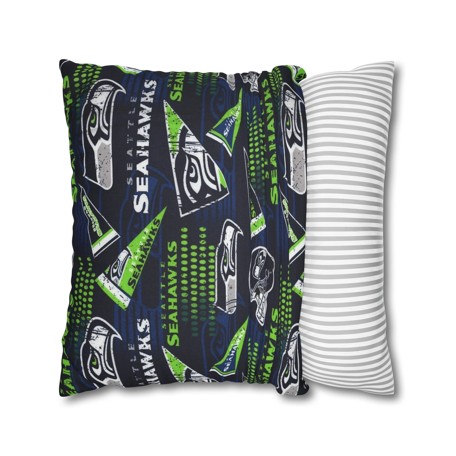 Seattle Seahawks Spun Square Pillowcase