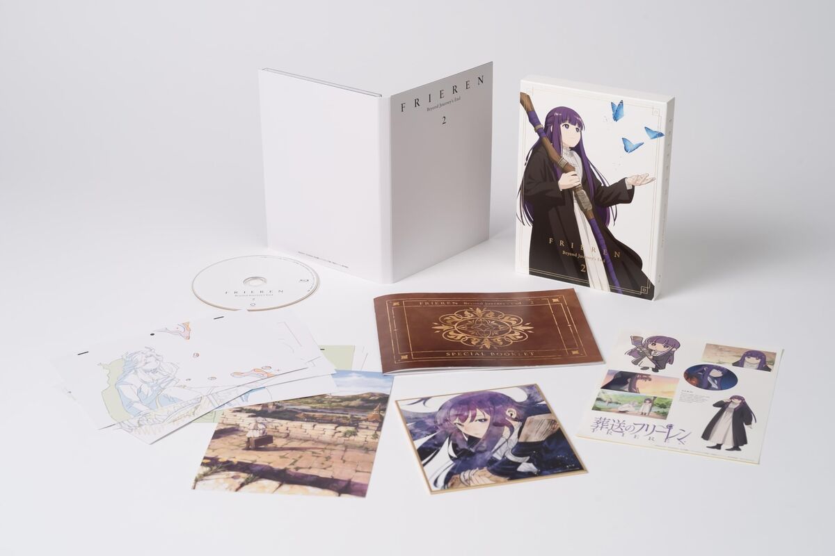 Frieren: Beyond Journey's End Vol.2 Blu-ray Limited Edition Booklet Card JAPAN | eBay Frieren: Beyond Journey's End Vol.2 Blu-ray Limited Edition Booklet Card JAPAN | eBay