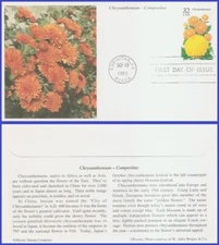 USA5 #2994 U/A MYSTIC FDC   Chrisamthemum