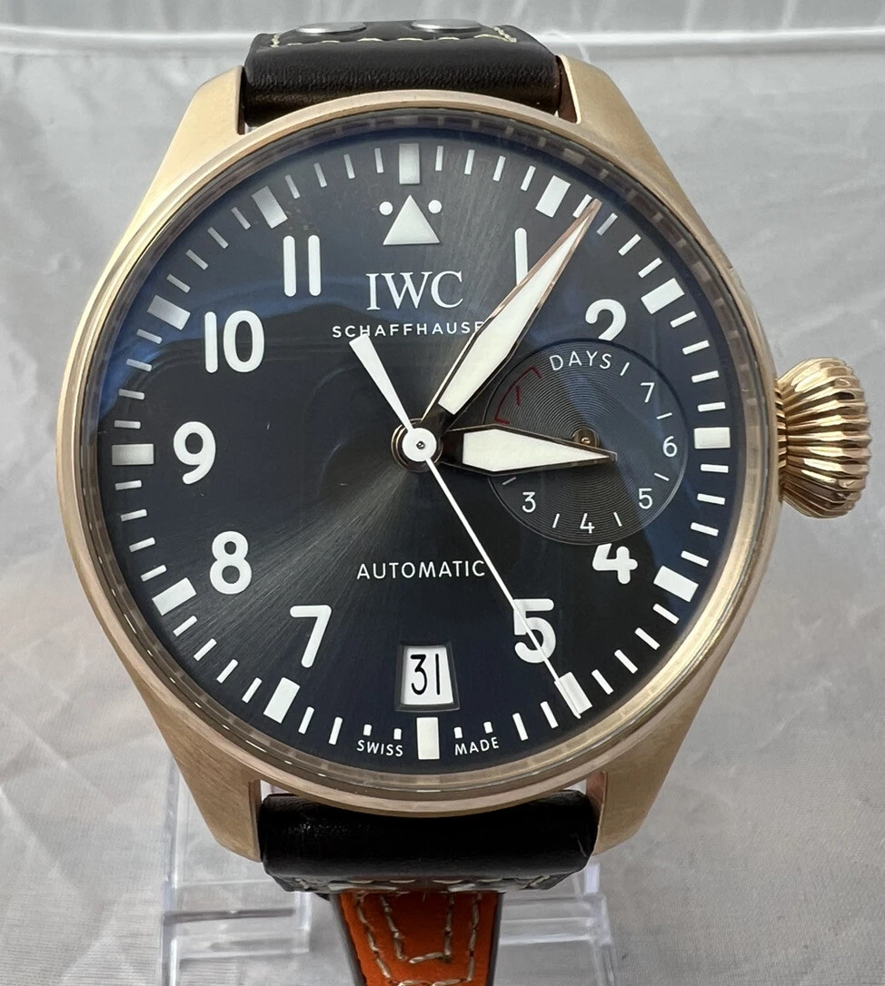IWC Pilot s Watch Slate Men s Watch IW500917 7613268582541 eBay