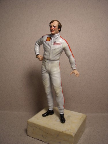 1/18 FIGURE CHRIS AMON FERRARI VROOM PAINTED CMC GP REPLICAS MATTEL SPARK - Picture 8 of 9