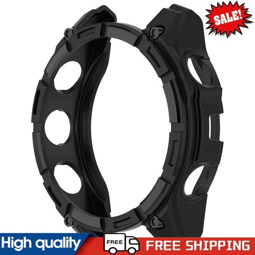 TPU Hollow Case Anti-Scratch Protective Shell Bumper for Garmin Enduro 3 (Black)