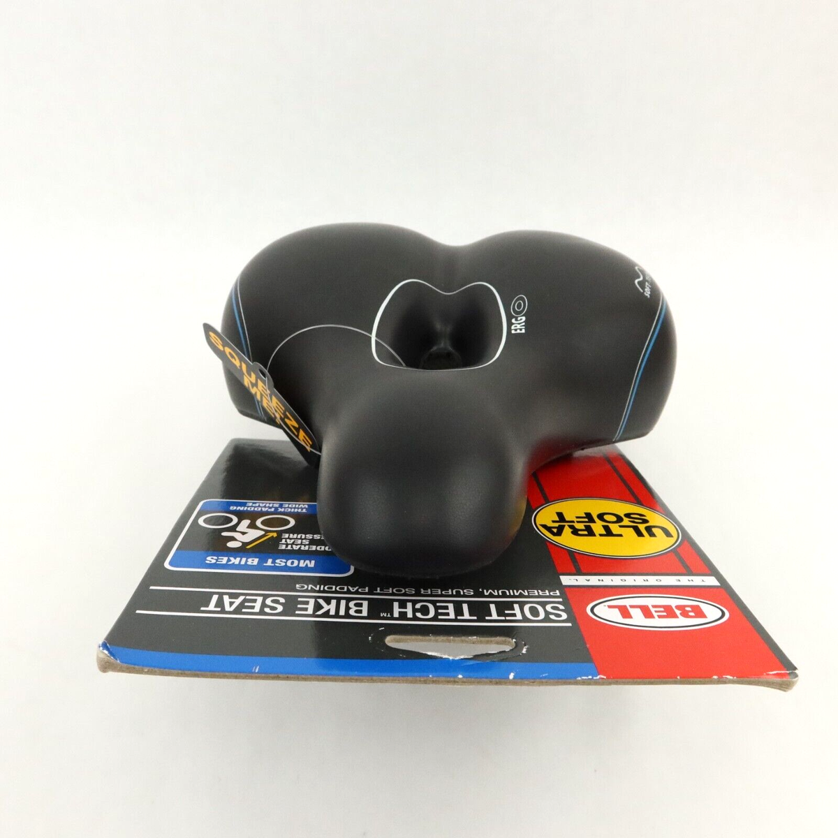 Bell Comfort 820 Soft Tech Bike Seat Black Ergonomic Bicycle Premium  Padding NEW