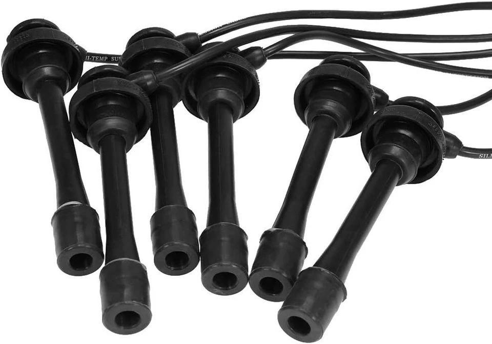 IGNITION SPARK PLUG LEAD SET FOR MITSUBISHI PAJERO NL NM NP 6G74 3.5L V6 1997-03 - Image 2 of 4