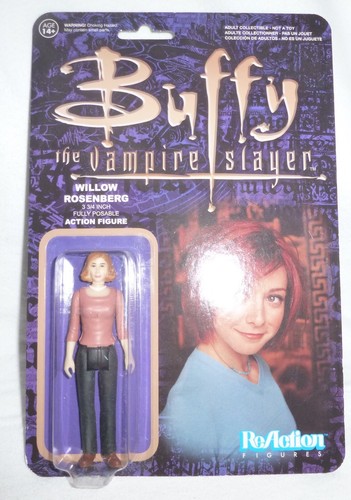 Super7 Reaction Buffy the Vampire Slayer 3 3/4 inch Willow Action Figure MOC