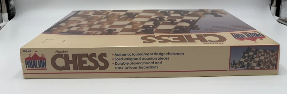 Vintage 1991 Master Chess By Pavilion #23 ~ New/Sealed - Image 2 of 4