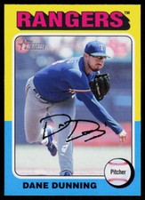 2024 Topps Heritage Dane Dunning #401 BASEBALL Texas Rangers