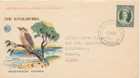 Queensland Australia Stamp Centenary WCS cachet First Day cover Kookaburra