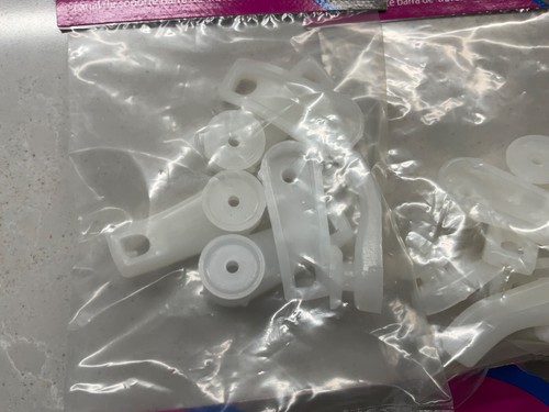 60 Amerock Traverse Slides Drapery Rod Carrier  Pre Packed x10 Packages NEW - Picture 4 of 8