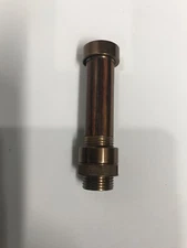 Nice wood insert fly reel seat .96” hood, .44” bore no cap. Bronze finish