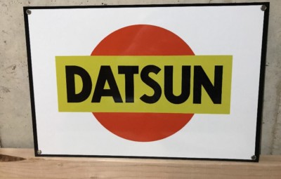 Datsun Racing  Vintage Reproduction Garage Sign