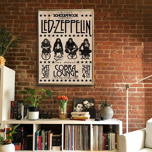 Led Zeppelin Retro Vintage Concert Music Band Poster Print - Picture 5 of 6