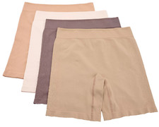 Breezies Set of 4 Cooling Comfort Seamless Long Leg Briefs Medium A678608
