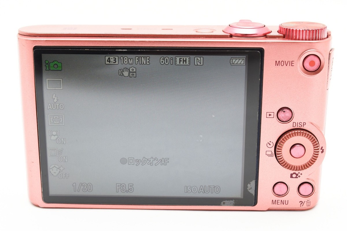 SONY Cyber-shot DSC-WX350 ピンク コンデジ 美品 SONY Cyber-shot DSC-WX350 Compact Digital Camera Pink