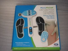 AccuRelief Ultimate Foot Circulator with Remote - EMS Muscle Stimulator  FSA
