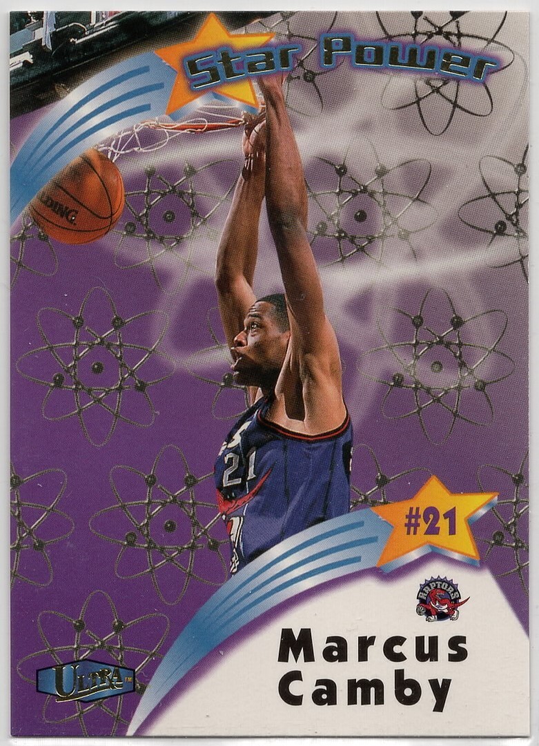 1997-98 Fleer Ultra Marcus Camby #16 of 20 SP Raptors Star Power