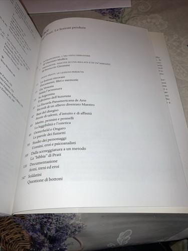 Hugo Pratt, Le lezioni perdute, Laura Scarpa, 1°Ed. Lit 2012. - Foto 5 di 6