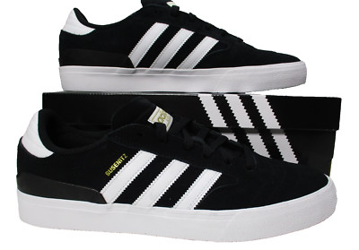 Adidas Busenitz Vulc II Skate Shoes Black White Suede Mens Sz 10
