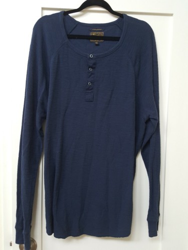 Mens LUCKY BRAND Large Waffle Knit 