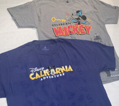 Unisex Bundle Disneyland California Adventure Mickey Mouse 2 T 