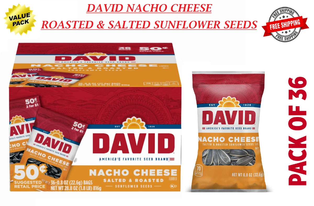 David Sunflower Seeds Nacho Cheese