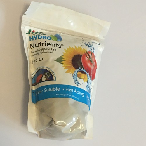 Jiffy Hydro 10-5-10 Nutrients for All Purpose Use Including Hydroponics 9 oz. - Picture 2 of 3