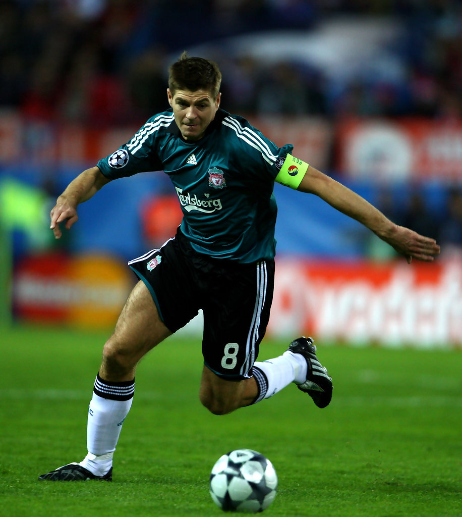 リバプール GERRARD 8 サイズ【M】 Nike Liverpool Home Gerrard 8 Jersey 2023-2024 (Legend Printing)
