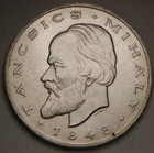 Hungary 20 Forint 1948 - Silver 0.5 - 100th A. of 1848 Revolution - aUnc - 3731*