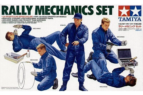 TAMIYA SET MECCANICI RALLY SCALA 1:24 - TA24266 - TAMIYA MODELLISMO STATICO ---- - Immagine 3 di 3