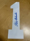 Alex Delvecchio Signed Red wings NHL Jersey Number