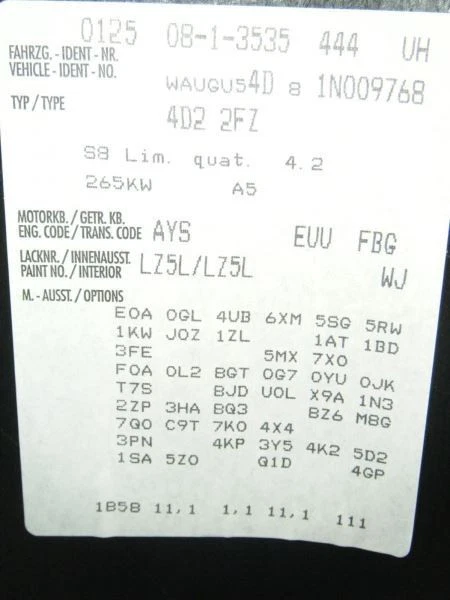 Eje trasero Carrier 2,7 L ID Euu para 00-04 AUDI A6 190451 Foto 4 de 4